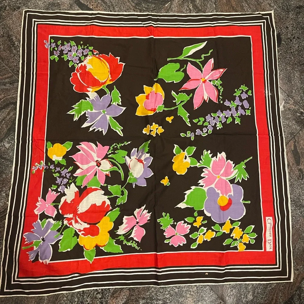 Vintage/Rare Christian Dior scarf